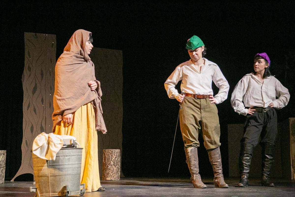 CHC theatre students perform in Marian or the True Tale of Robin Hood.