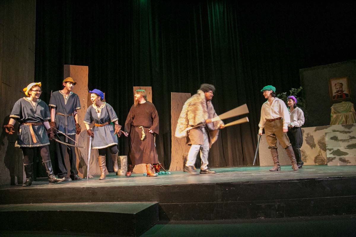 CHC theatre students perform in Marian or the True Tale of Robin Hood.