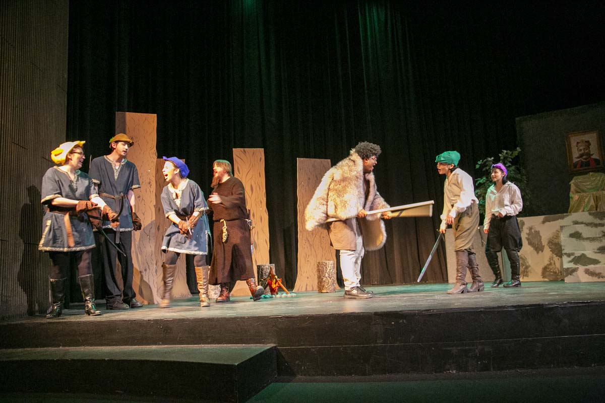CHC theatre students perform in Marian or the True Tale of Robin Hood.