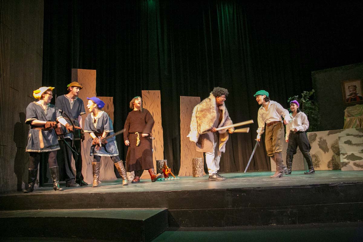 CHC theatre students perform in Marian or the True Tale of Robin Hood.