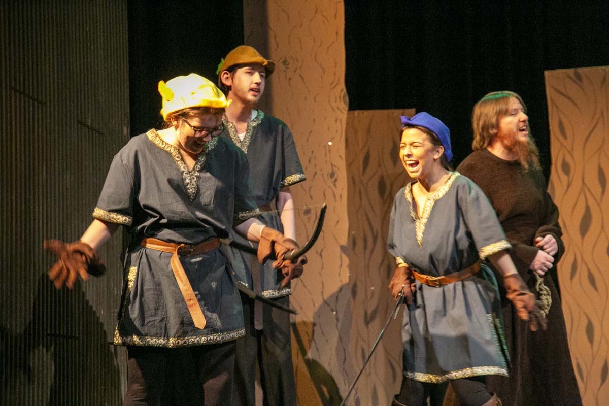 CHC theatre students perform in Marian or the True Tale of Robin Hood.