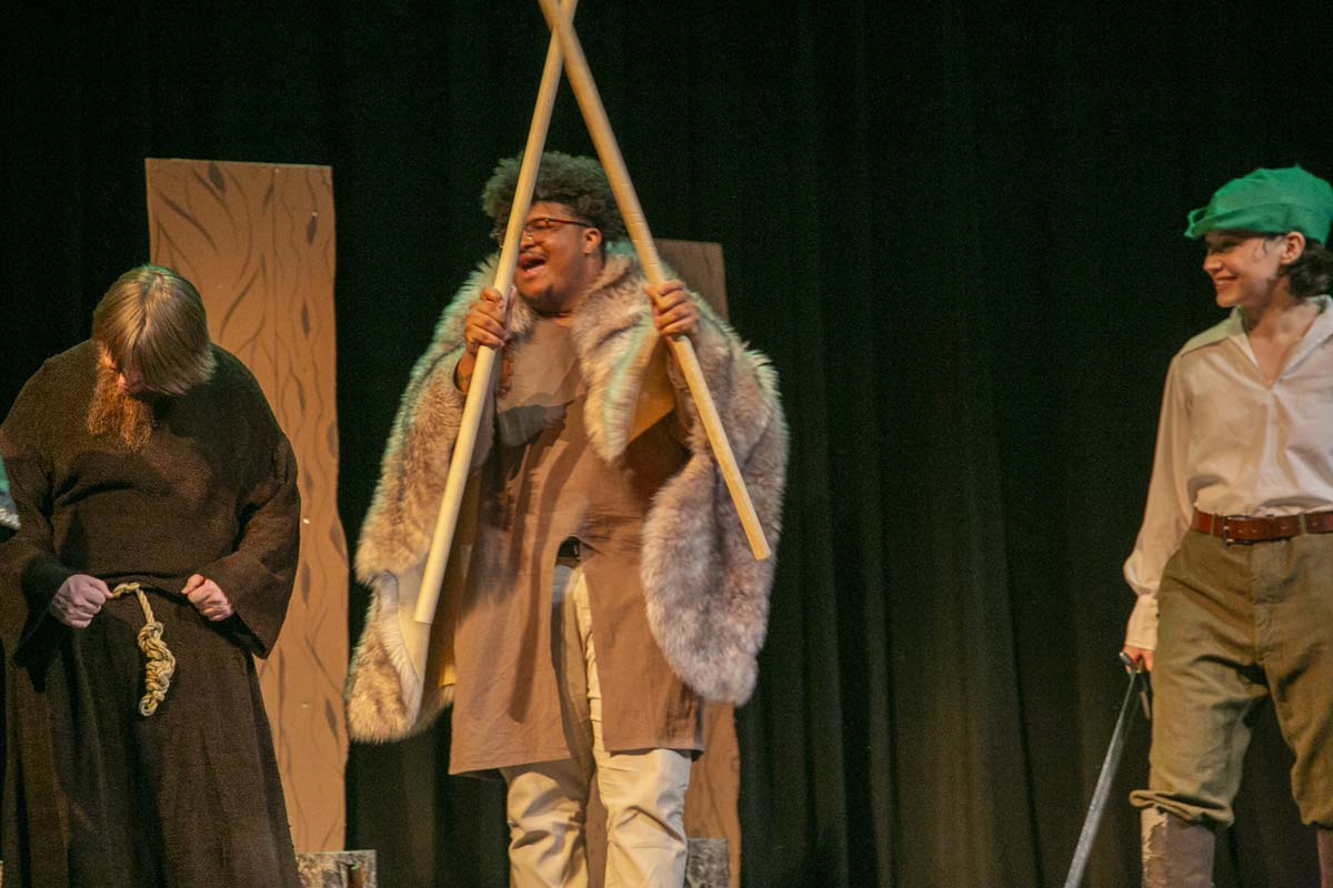 CHC theatre students perform in Marian or the True Tale of Robin Hood.