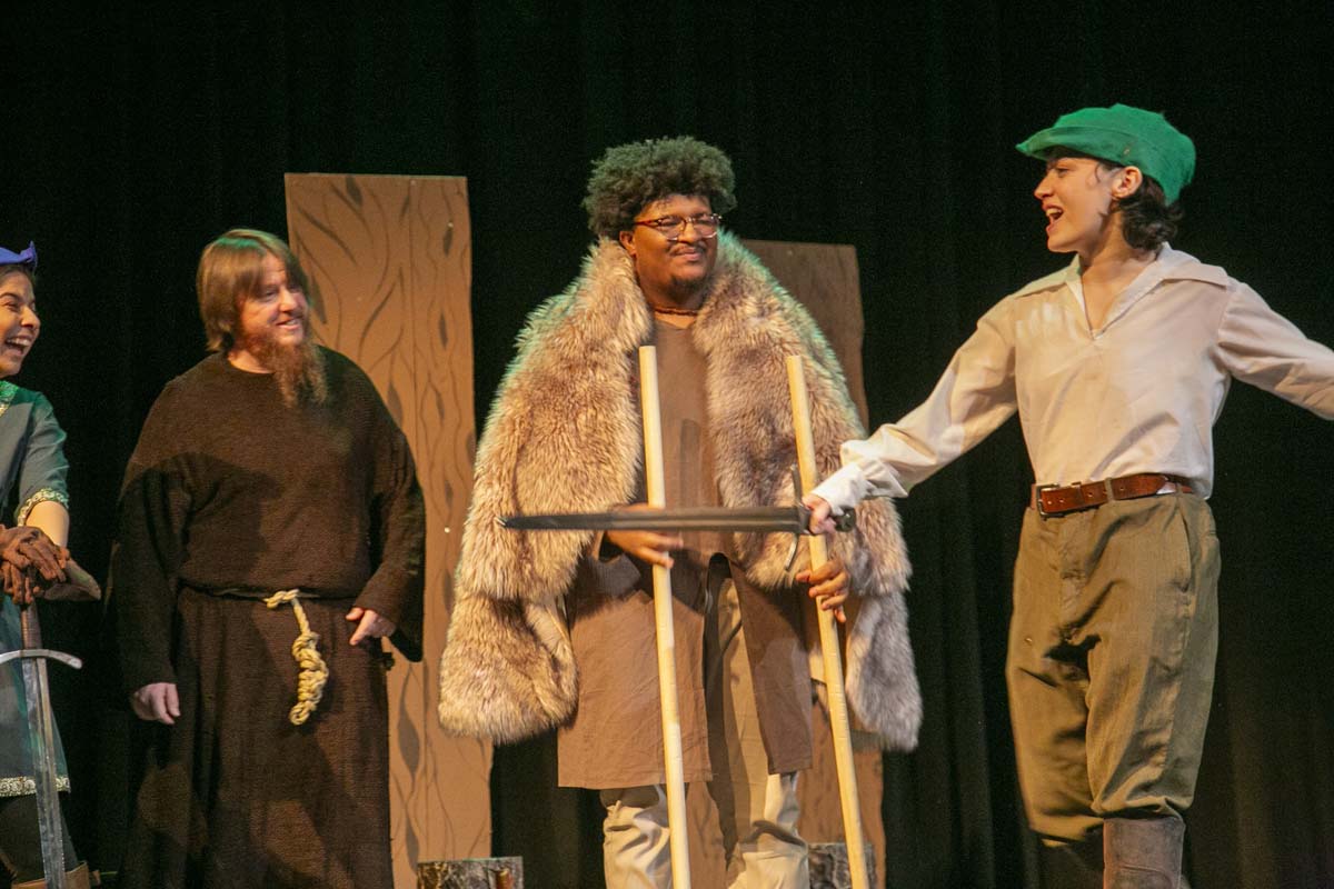 CHC theatre students perform in Marian or the True Tale of Robin Hood.