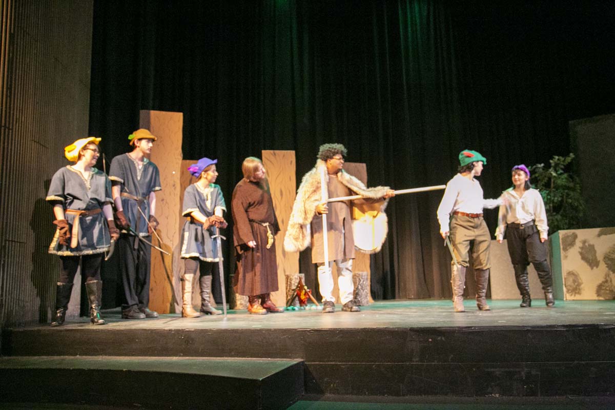 CHC theatre students perform in Marian or the True Tale of Robin Hood.