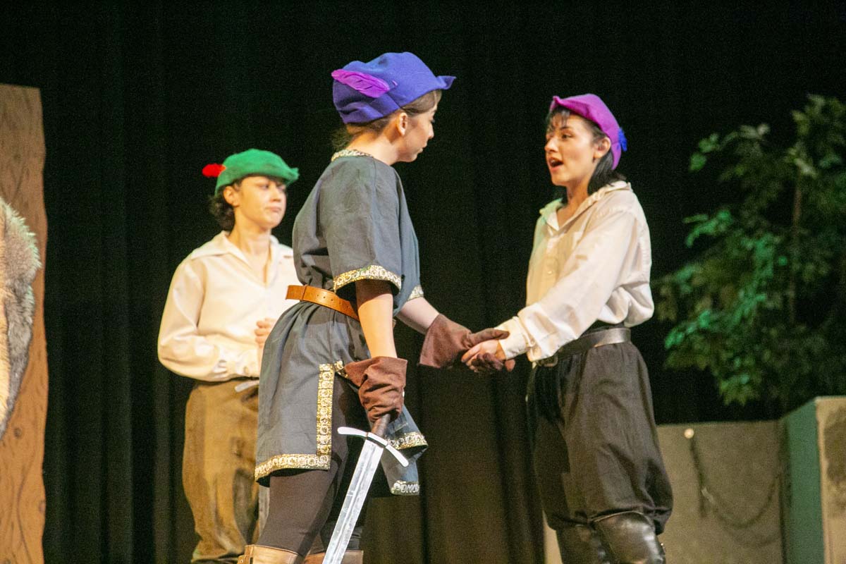 CHC theatre students perform in Marian or the True Tale of Robin Hood.