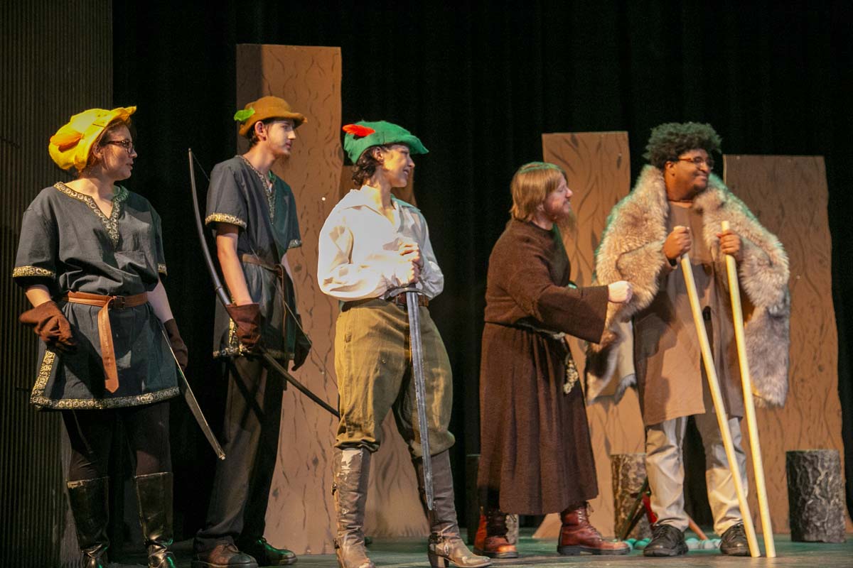 CHC theatre students perform in Marian or the True Tale of Robin Hood.
