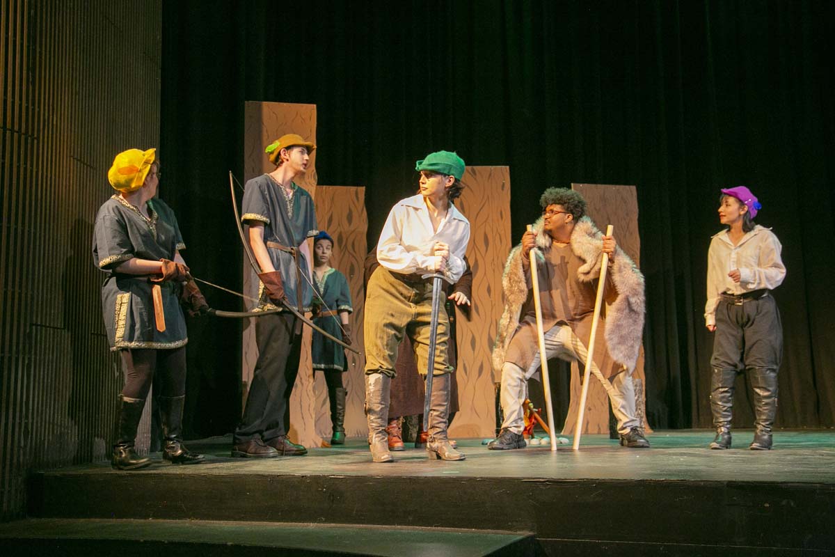 CHC theatre students perform in Marian or the True Tale of Robin Hood.
