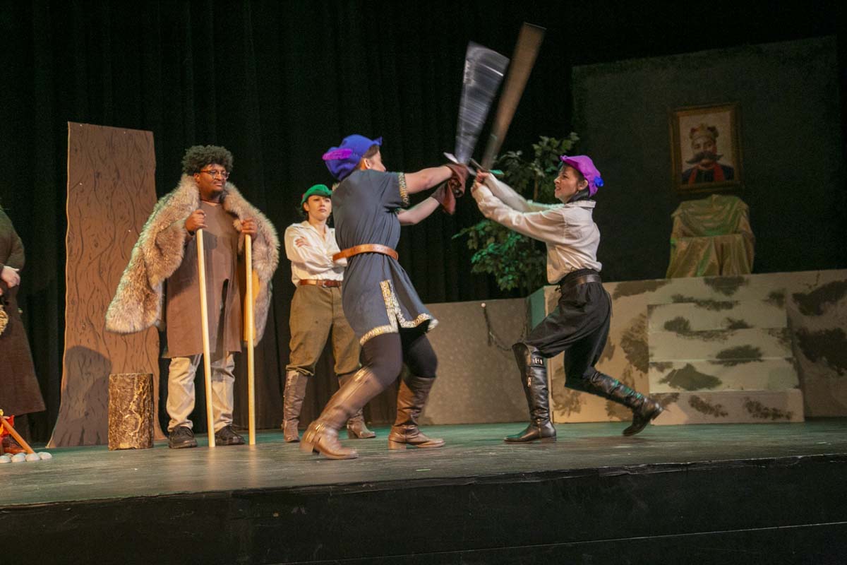 CHC theatre students perform in Marian or the True Tale of Robin Hood.