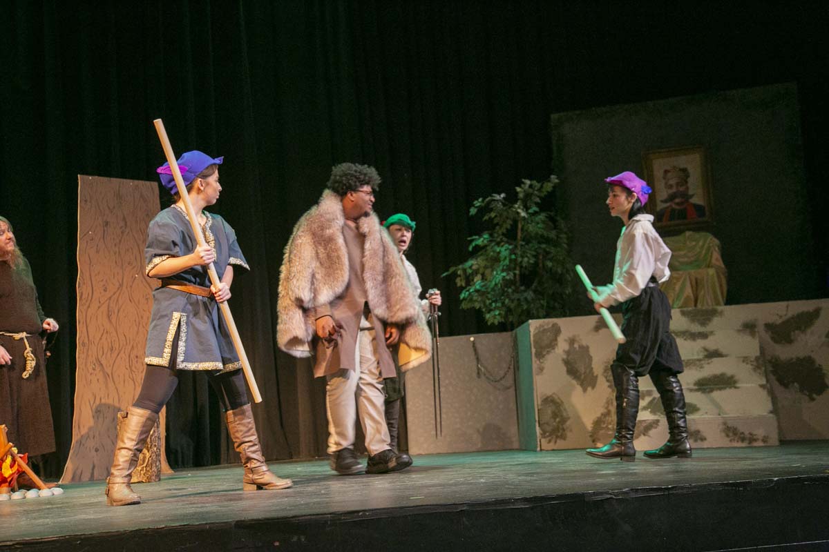 CHC theatre students perform in Marian or the True Tale of Robin Hood.