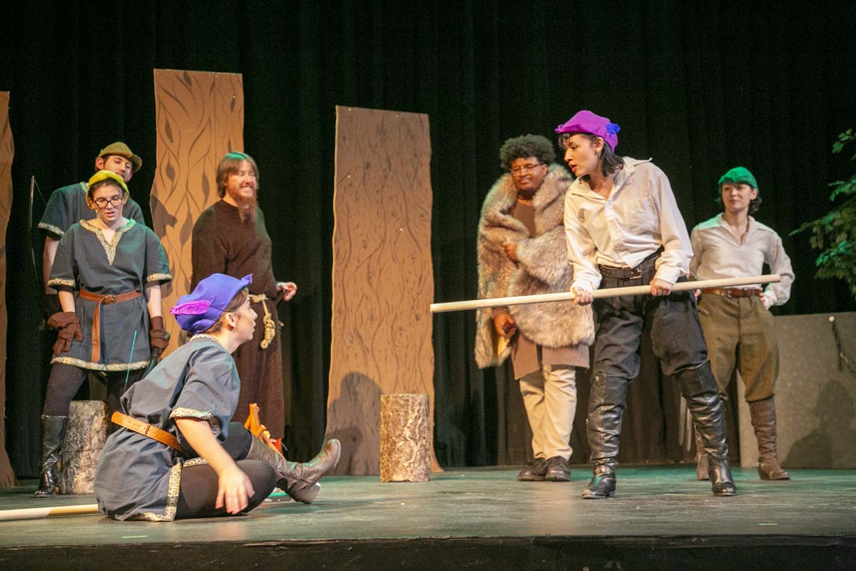 CHC theatre students perform in Marian or the True Tale of Robin Hood.