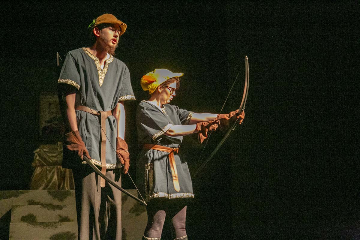 CHC theatre students perform in Marian or the True Tale of Robin Hood.