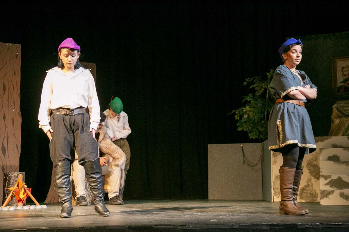 CHC theatre students perform in Marian or the True Tale of Robin Hood.