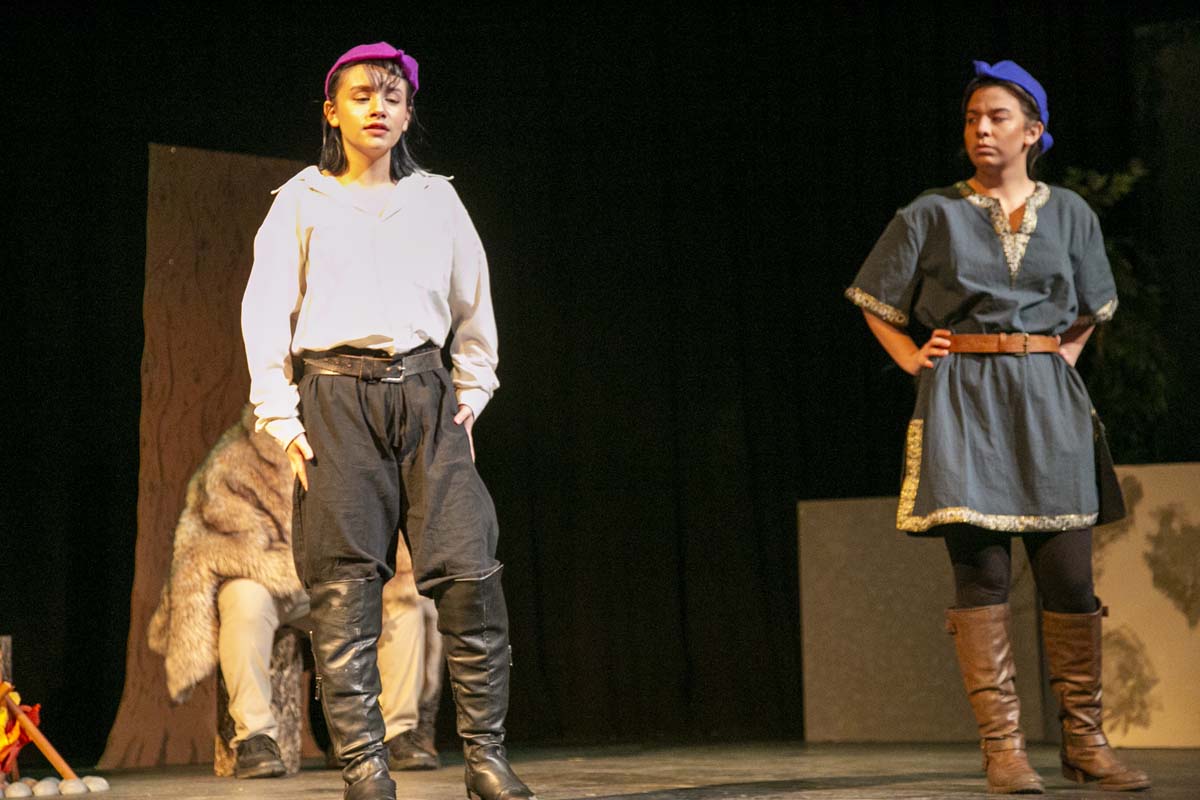 CHC theatre students perform in Marian or the True Tale of Robin Hood.