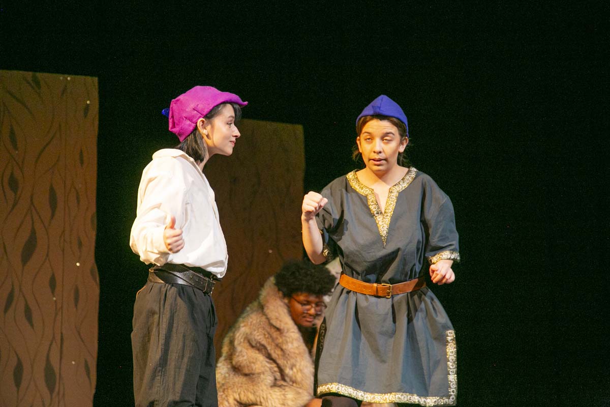 CHC theatre students perform in Marian or the True Tale of Robin Hood.