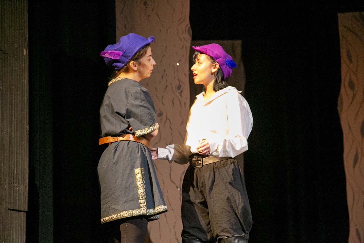 CHC theatre students perform in Marian or the True Tale of Robin Hood.