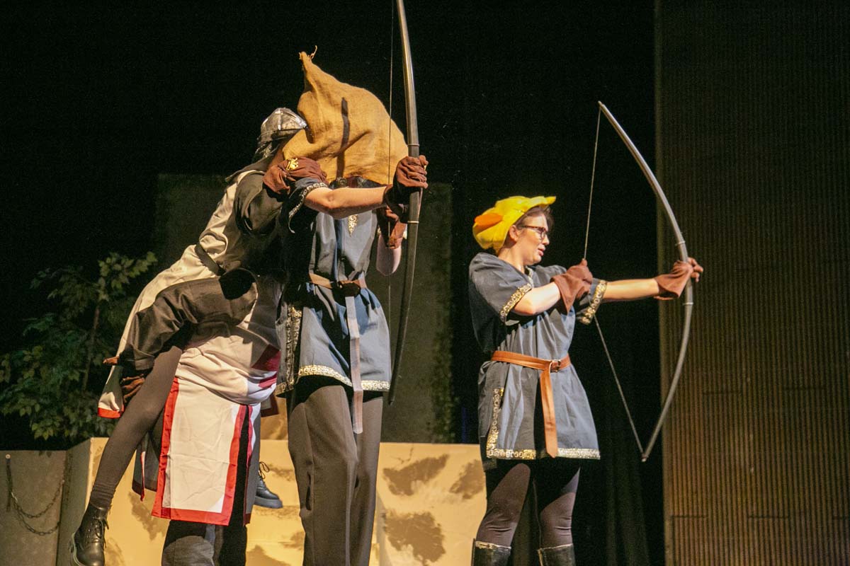 CHC theatre students perform in Marian or the True Tale of Robin Hood.