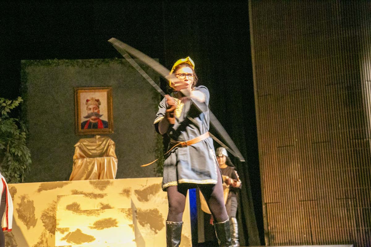 CHC theatre students perform in Marian or the True Tale of Robin Hood.