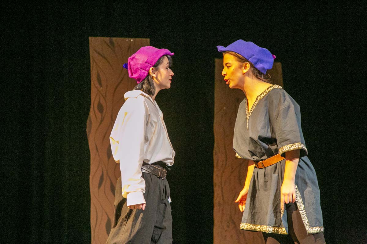 CHC theatre students perform in Marian or the True Tale of Robin Hood.