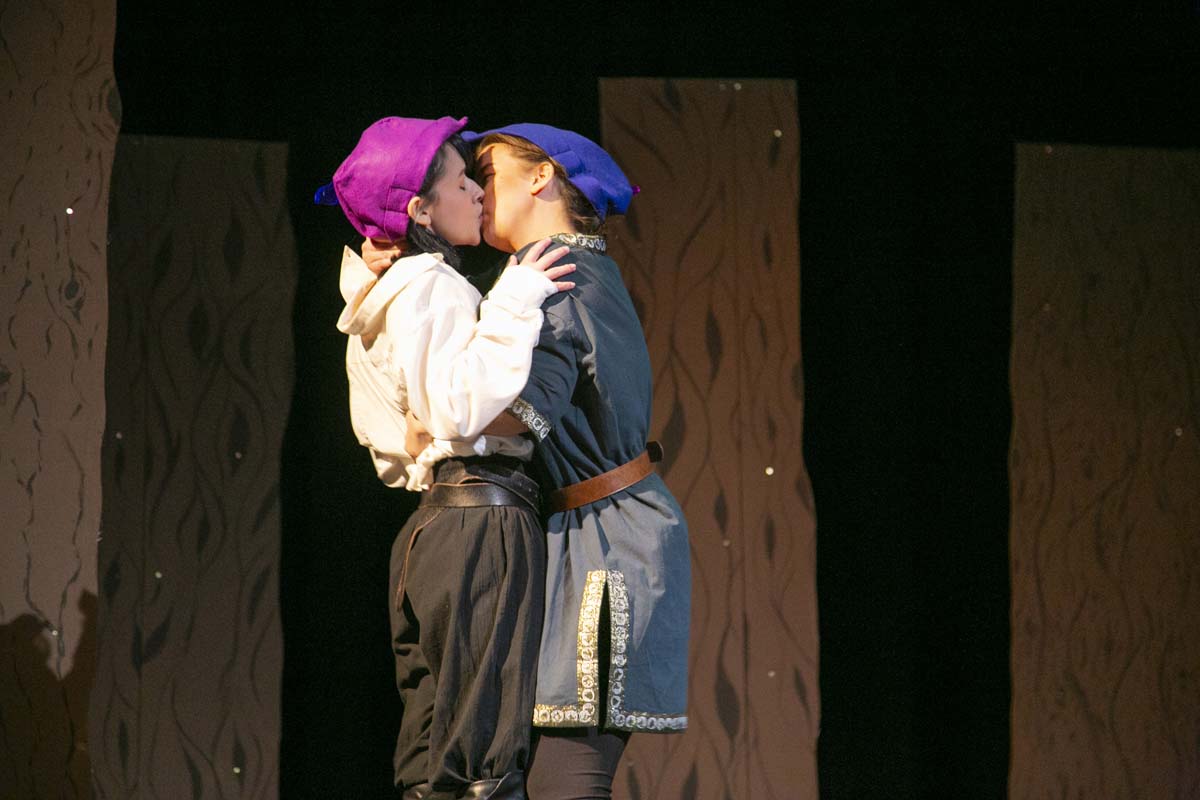 CHC theatre students perform in Marian or the True Tale of Robin Hood.