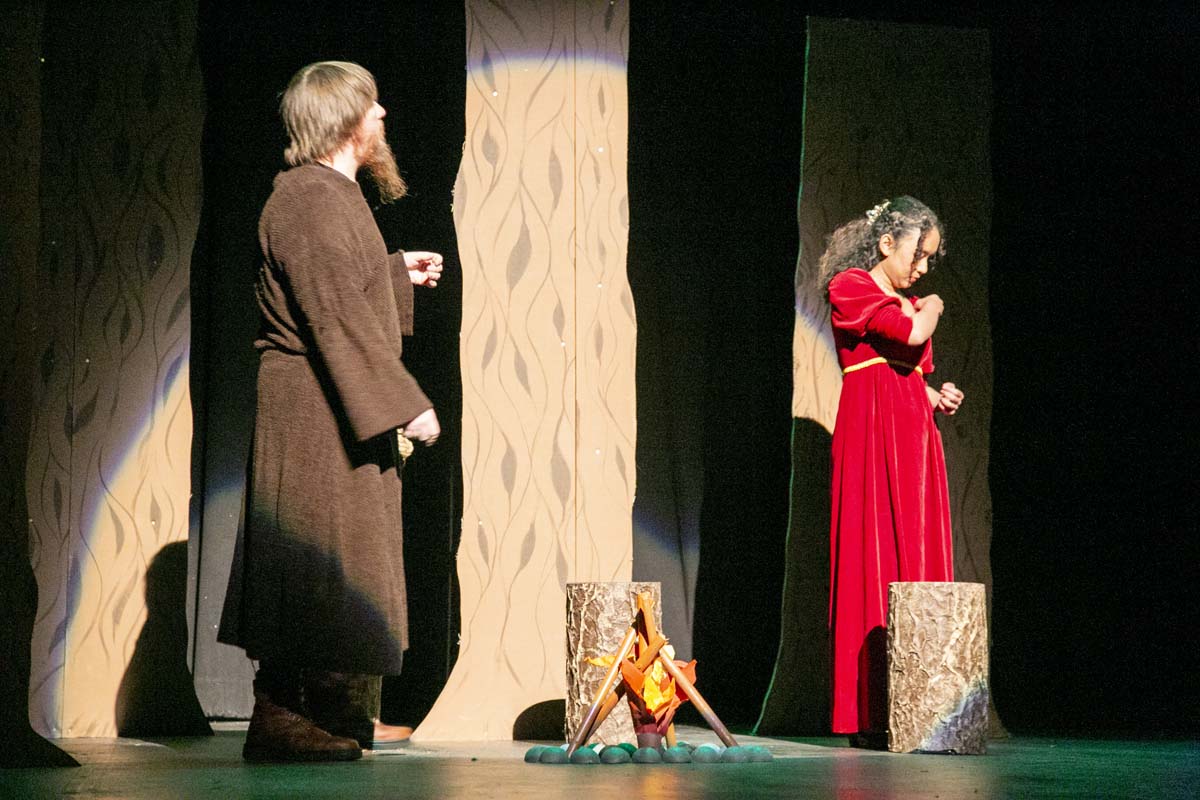 CHC theatre students perform in Marian or the True Tale of Robin Hood.