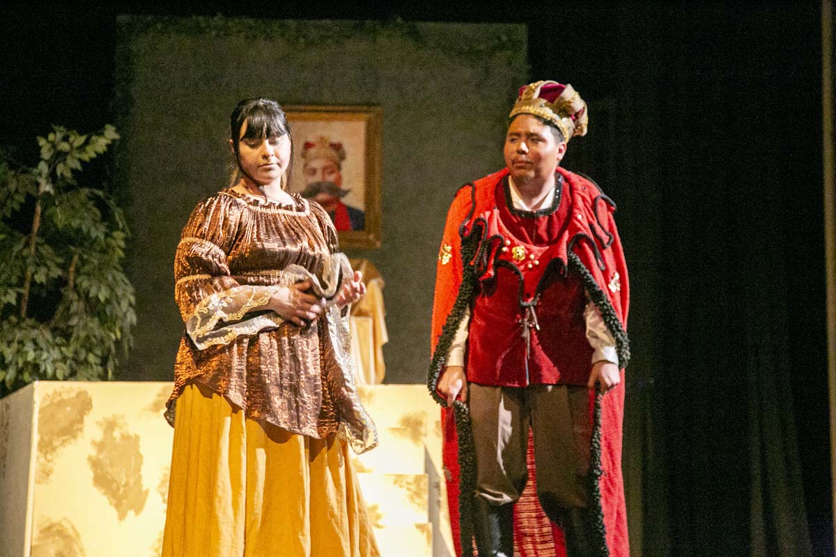 CHC theatre students perform in Marian or the True Tale of Robin Hood.