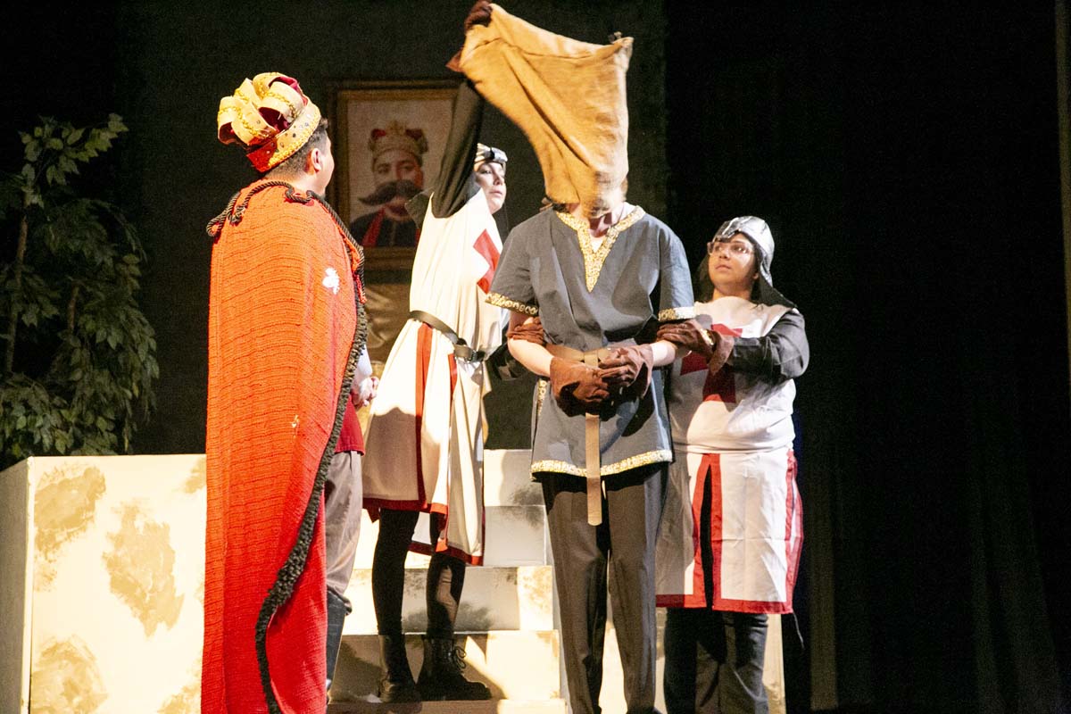 CHC theatre students perform in Marian or the True Tale of Robin Hood.