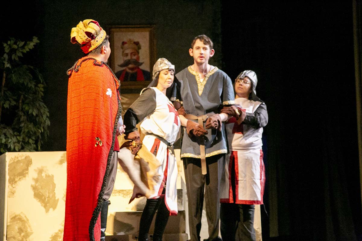 CHC theatre students perform in Marian or the True Tale of Robin Hood.