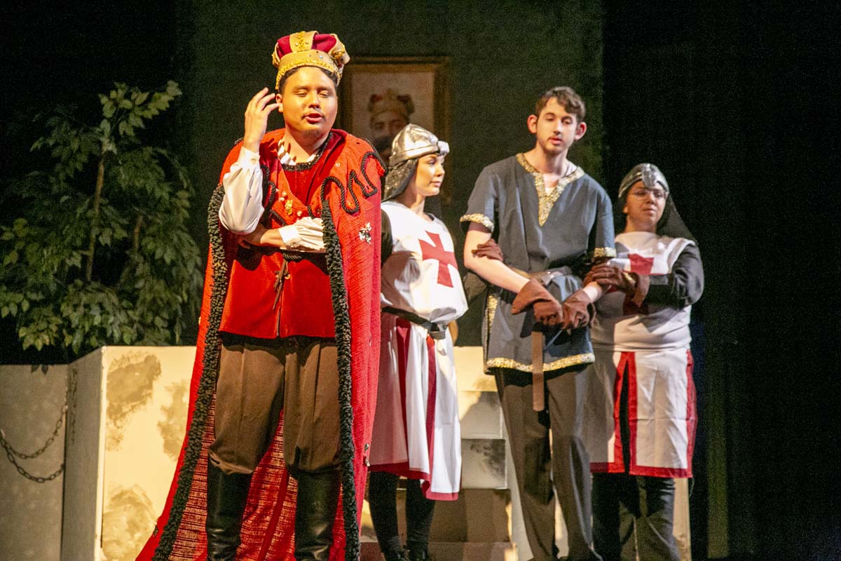CHC theatre students perform in Marian or the True Tale of Robin Hood.