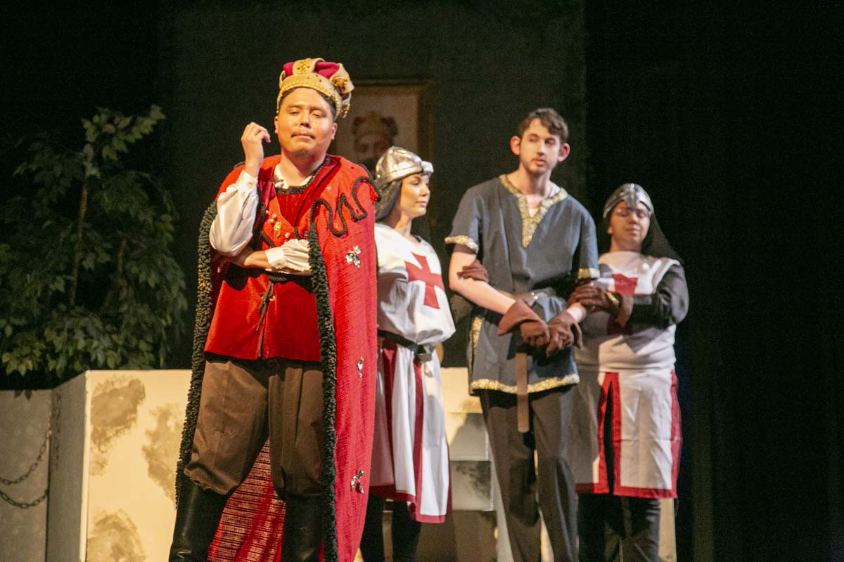 CHC theatre students perform in Marian or the True Tale of Robin Hood.