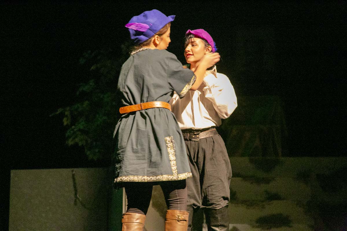 CHC theatre students perform in Marian or the True Tale of Robin Hood.