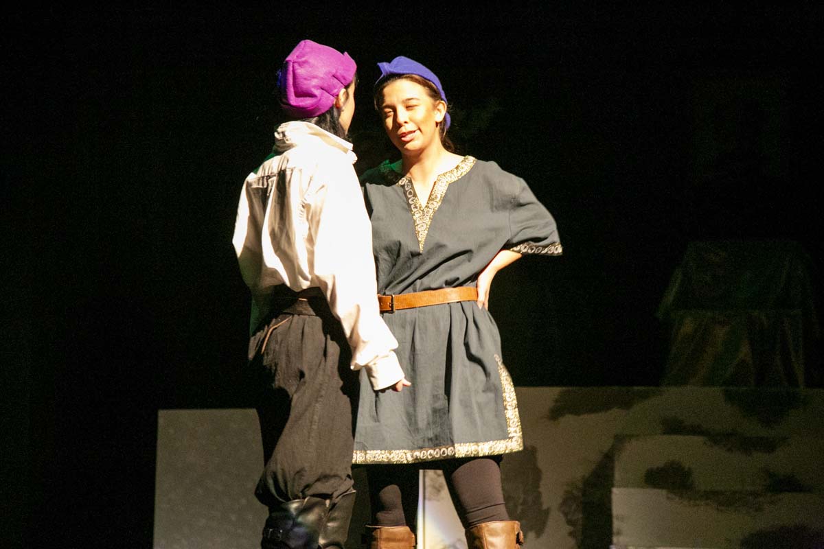 CHC theatre students perform in Marian or the True Tale of Robin Hood.
