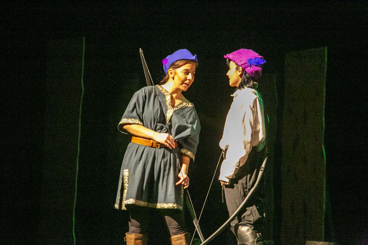 CHC theatre students perform in Marian or the True Tale of Robin Hood.