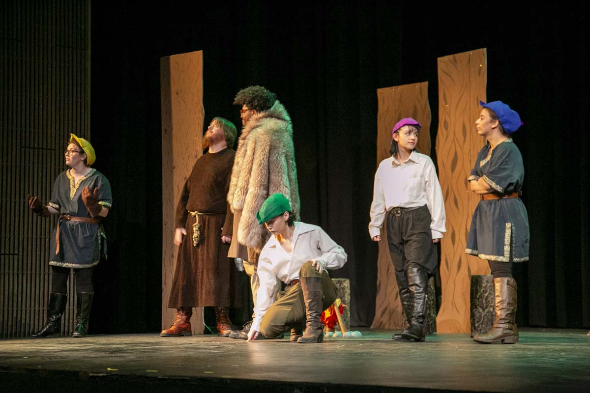 CHC theatre students perform in Marian or the True Tale of Robin Hood.
