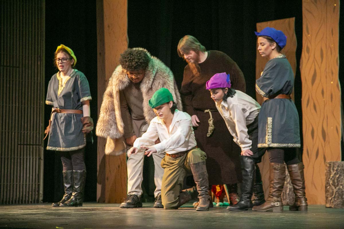 CHC theatre students perform in Marian or the True Tale of Robin Hood.