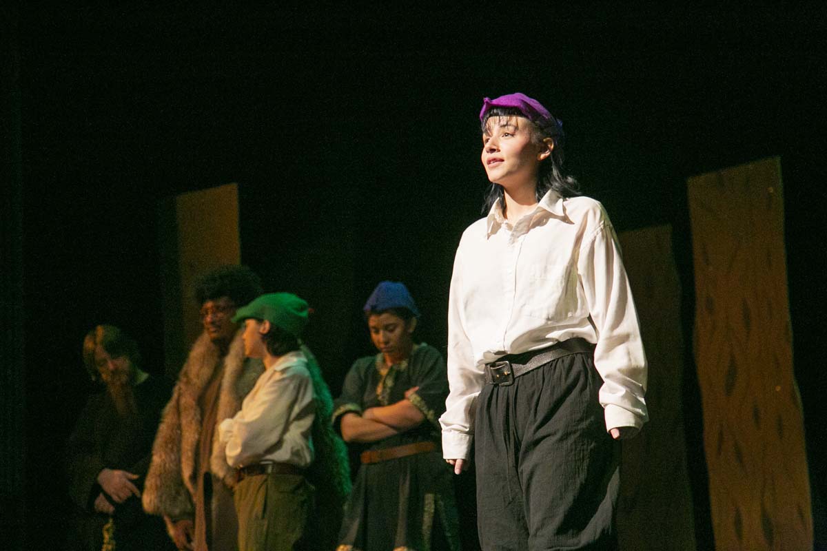 CHC theatre students perform in Marian or the True Tale of Robin Hood.