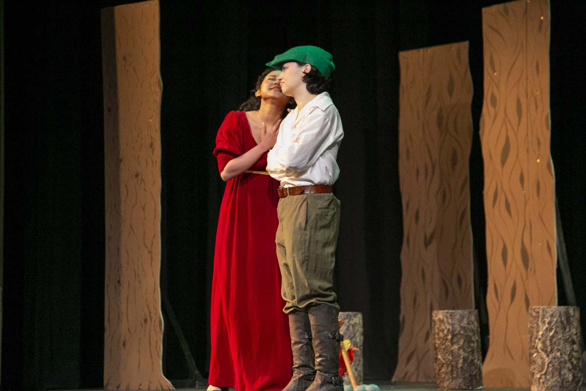 CHC theatre students perform in Marian or the True Tale of Robin Hood.