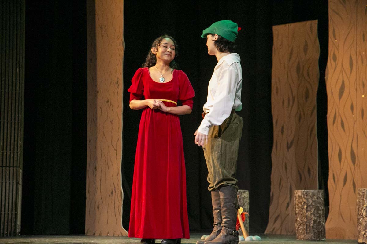 CHC theatre students perform in Marian or the True Tale of Robin Hood.