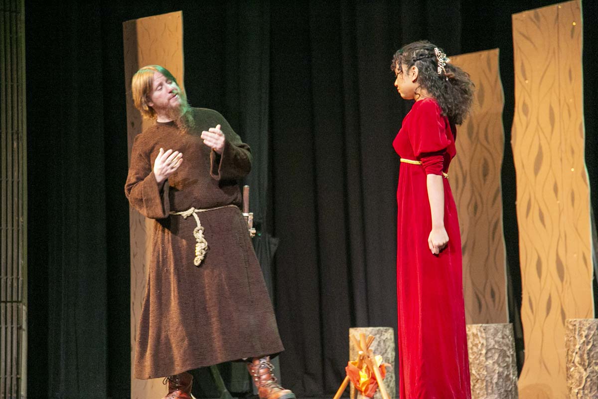CHC theatre students perform in Marian or the True Tale of Robin Hood.
