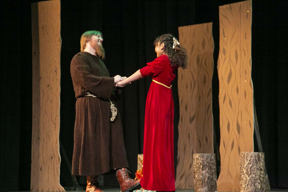 CHC theatre students perform in Marian or the True Tale of Robin Hood.