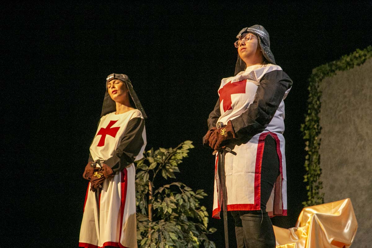 CHC theatre students perform in Marian or the True Tale of Robin Hood.