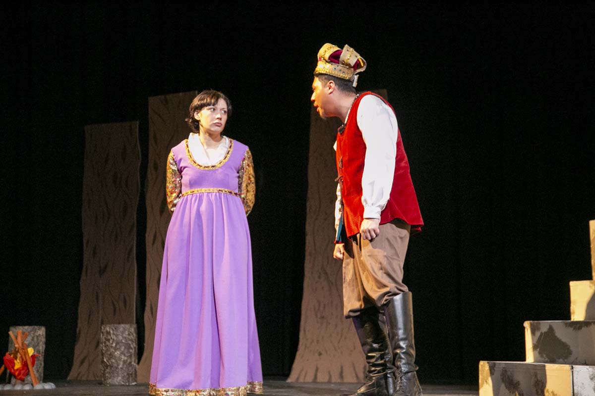 CHC theatre students perform in Marian or the True Tale of Robin Hood.