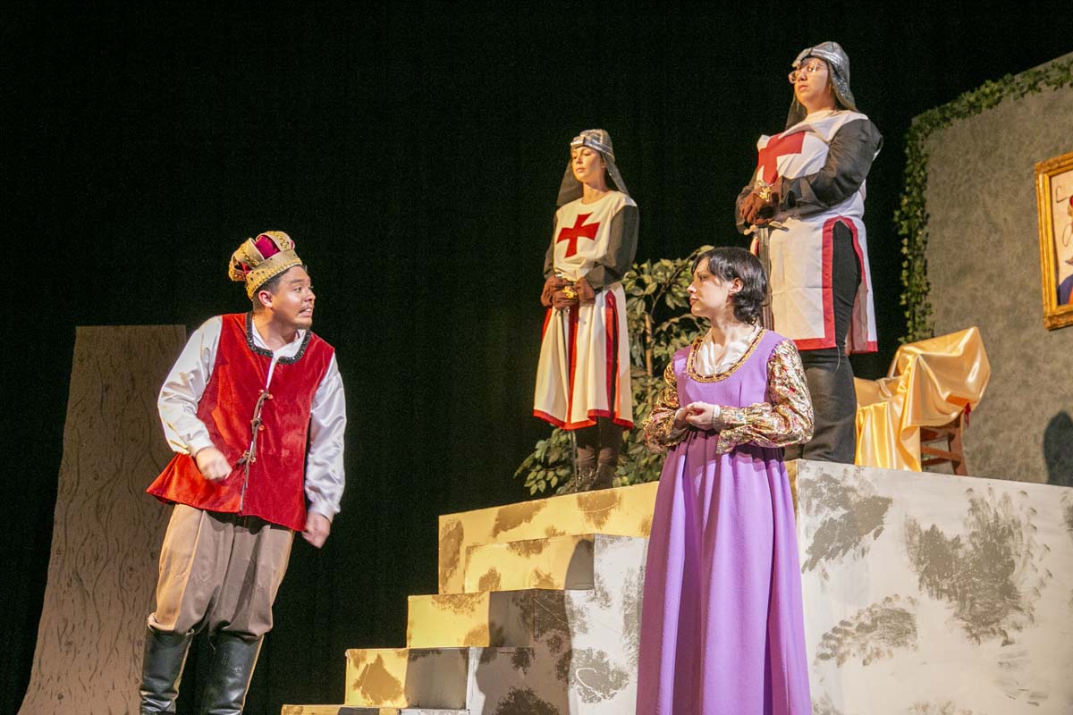 CHC theatre students perform in Marian or the True Tale of Robin Hood.