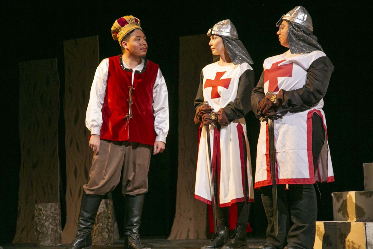 CHC theatre students perform in Marian or the True Tale of Robin Hood.