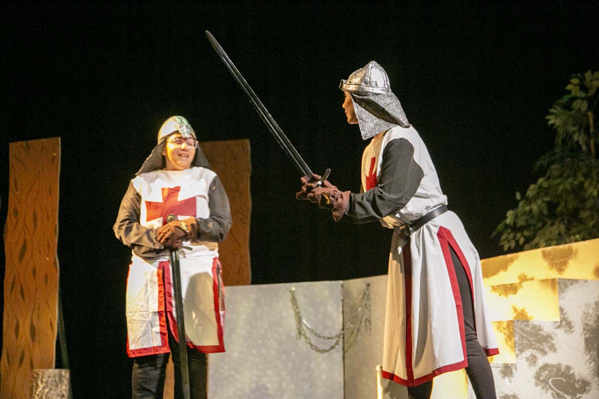 CHC theatre students perform in Marian or the True Tale of Robin Hood.