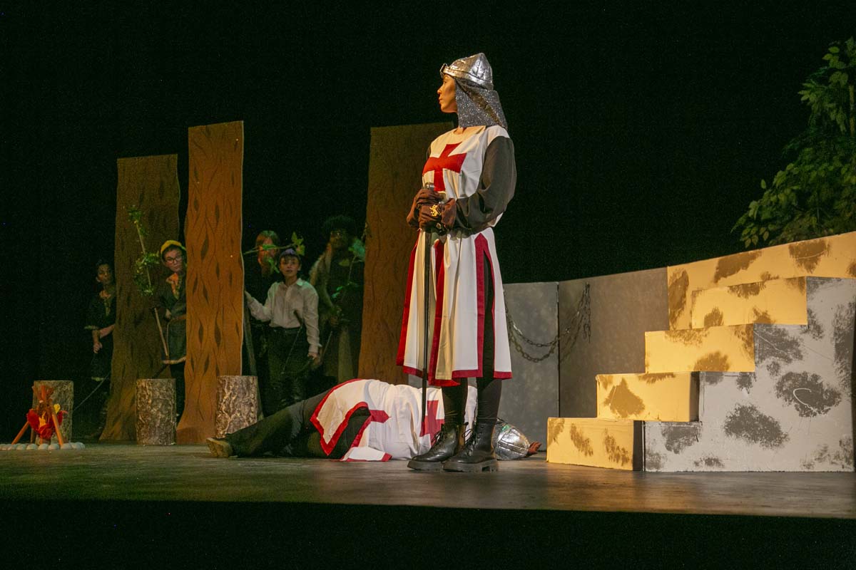 CHC theatre students perform in Marian or the True Tale of Robin Hood.