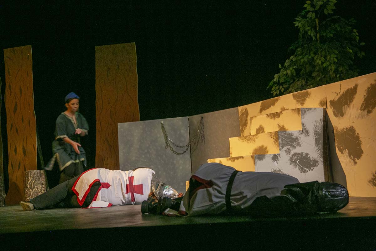 CHC theatre students perform in Marian or the True Tale of Robin Hood.