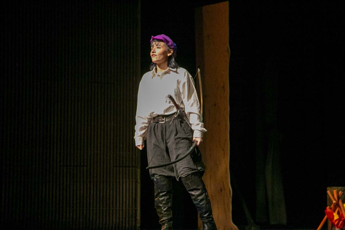 CHC theatre students perform in Marian or the True Tale of Robin Hood.