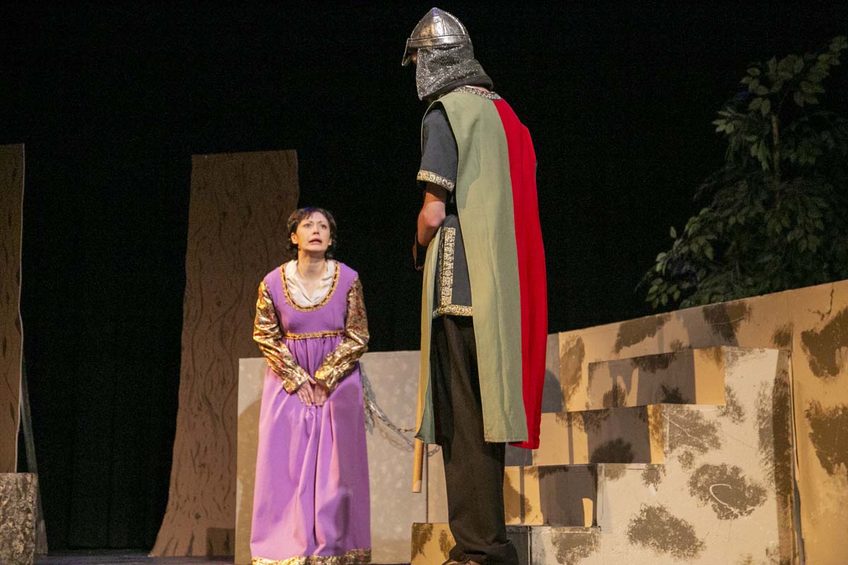 CHC theatre students perform in Marian or the True Tale of Robin Hood.