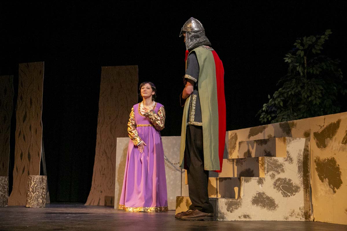 CHC theatre students perform in Marian or the True Tale of Robin Hood.