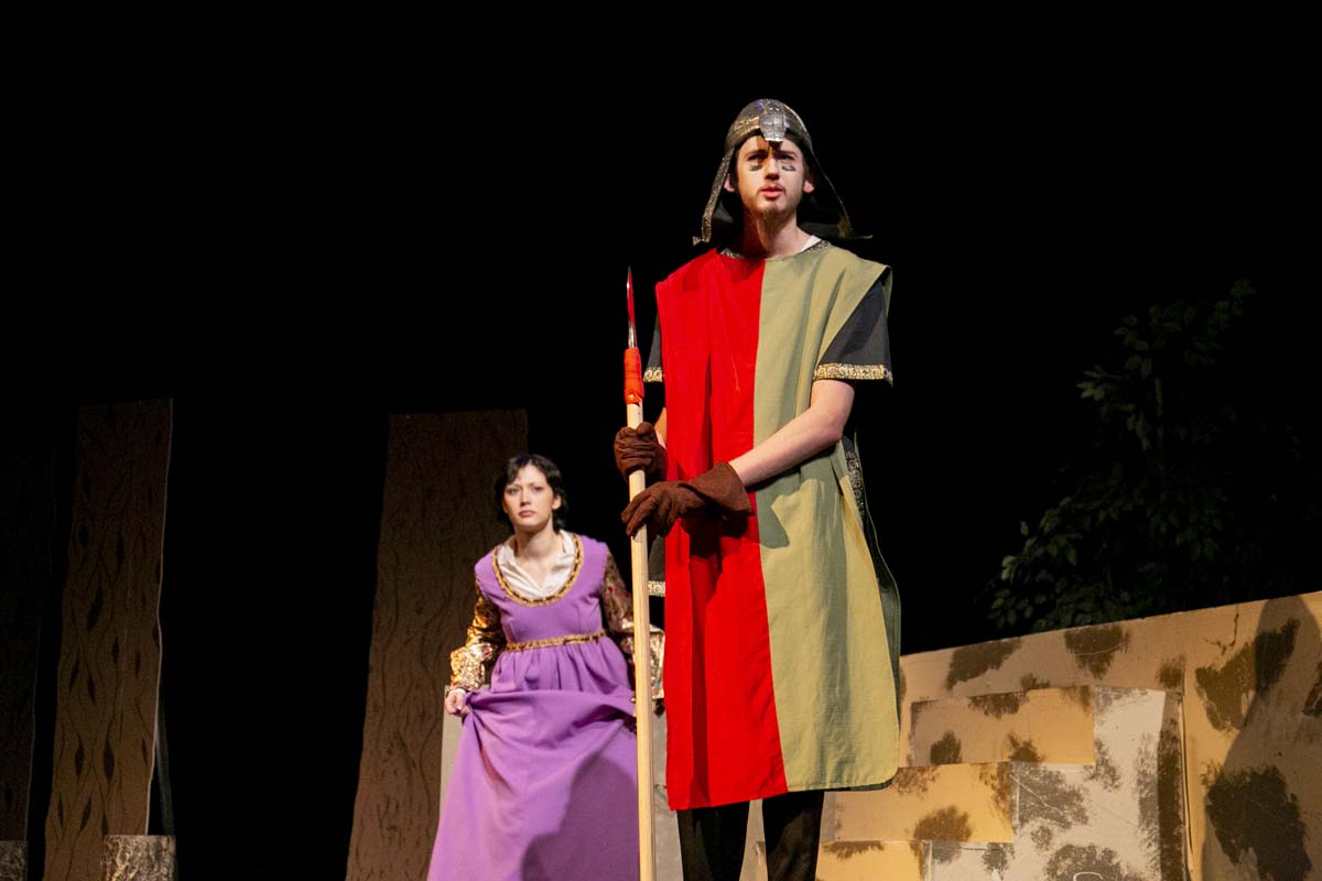 CHC theatre students perform in Marian or the True Tale of Robin Hood.